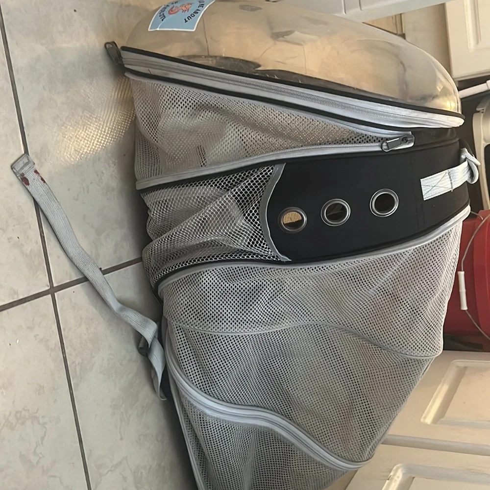 Extendable cat back pack
